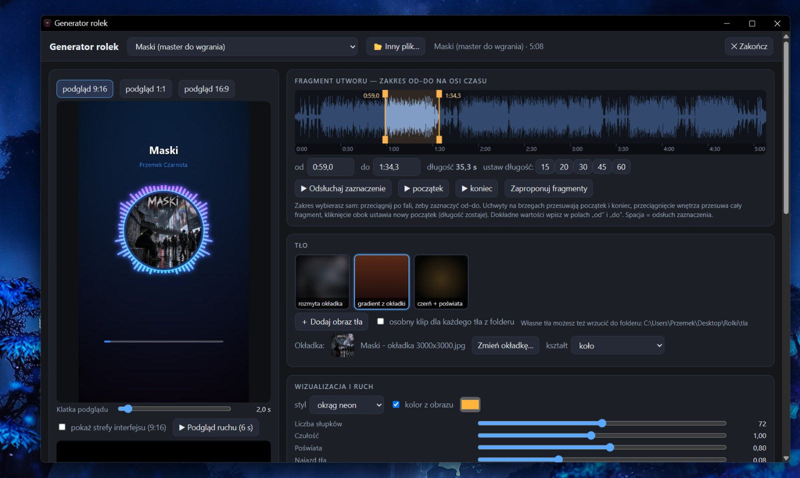 Kreator rolek muzycznych